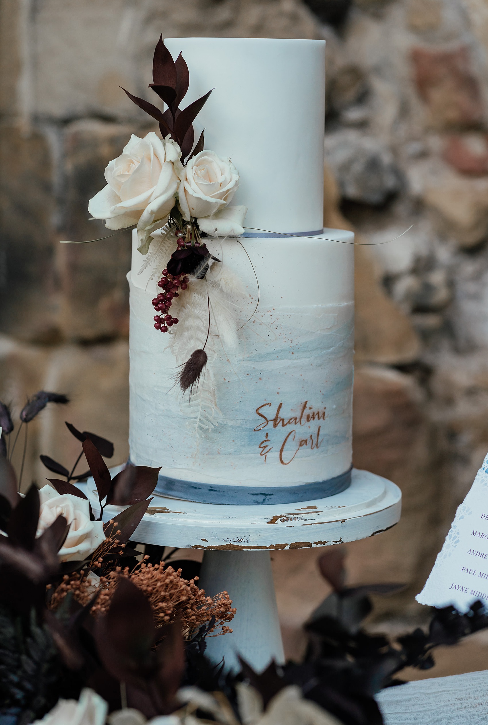 190 Jervaulx Abbey modern diverse wedding editorial