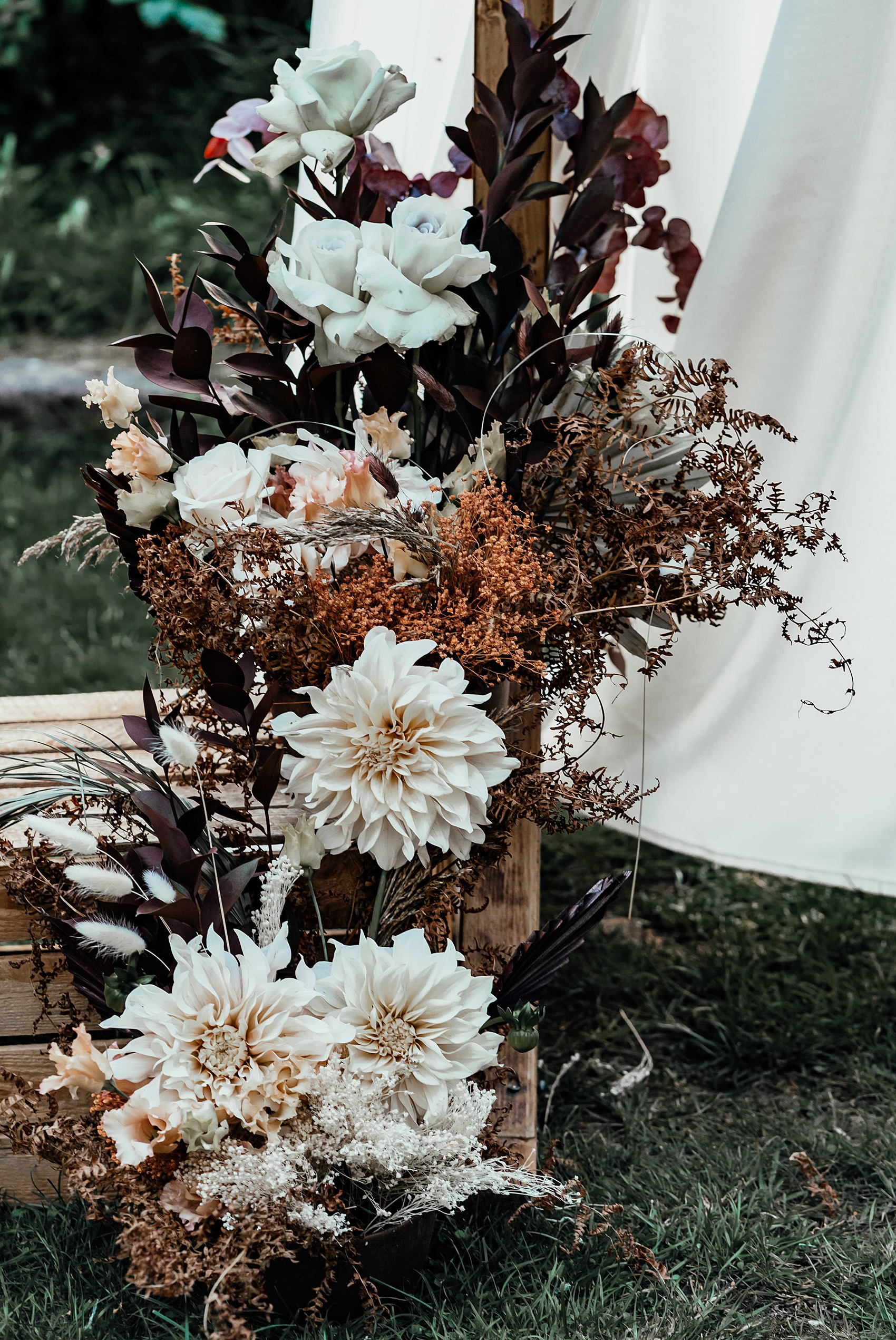 199 Jervaulx Abbey modern diverse wedding editorial