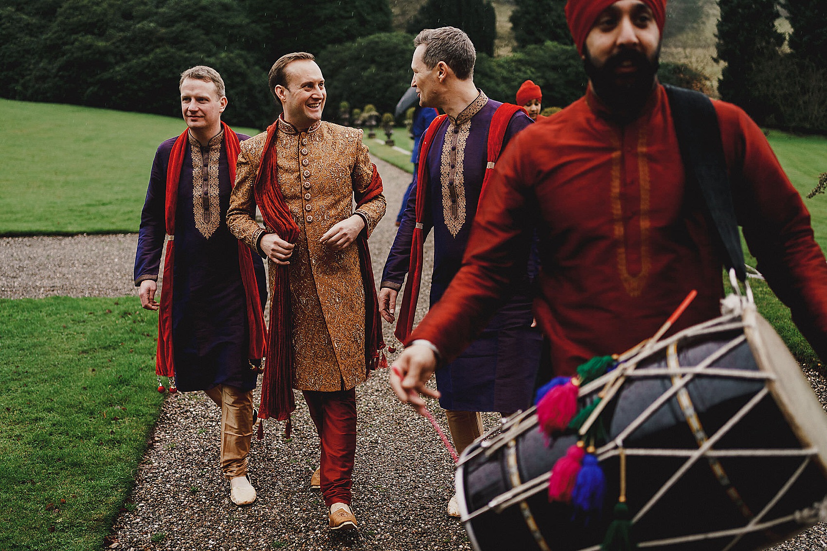 4 Asian Wedding Hawkstone Hall Gardens