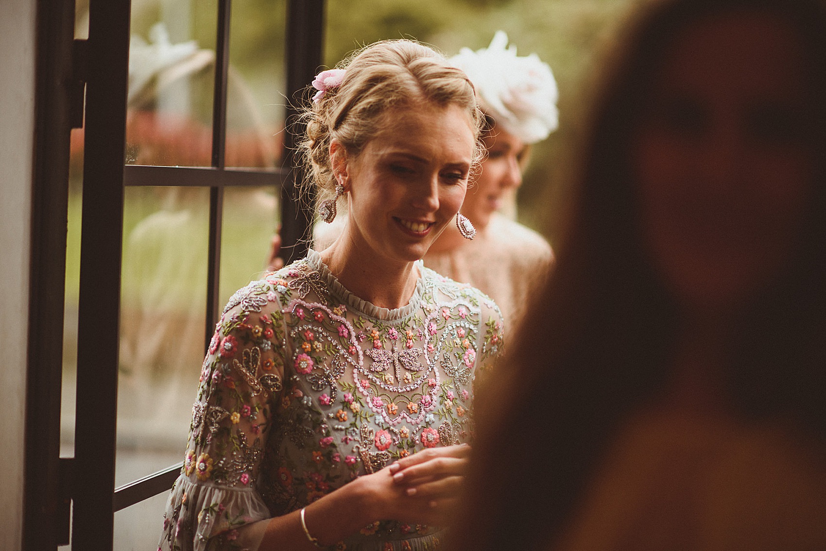 A Needle & Thread Floral Dress for a Laidback & Lovely Spring Wedding in  London
