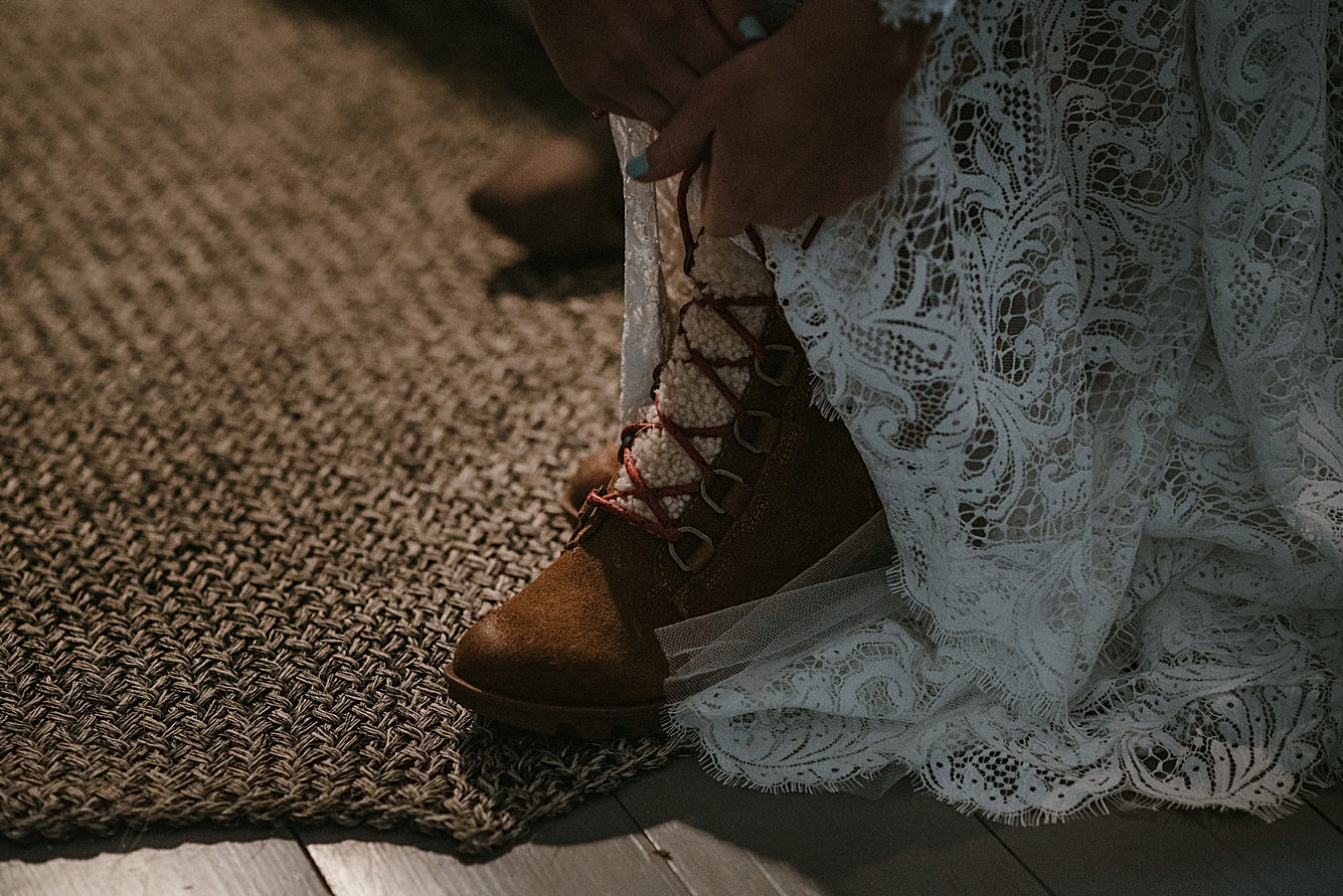 7 Elopement Scotland Hiking Boots