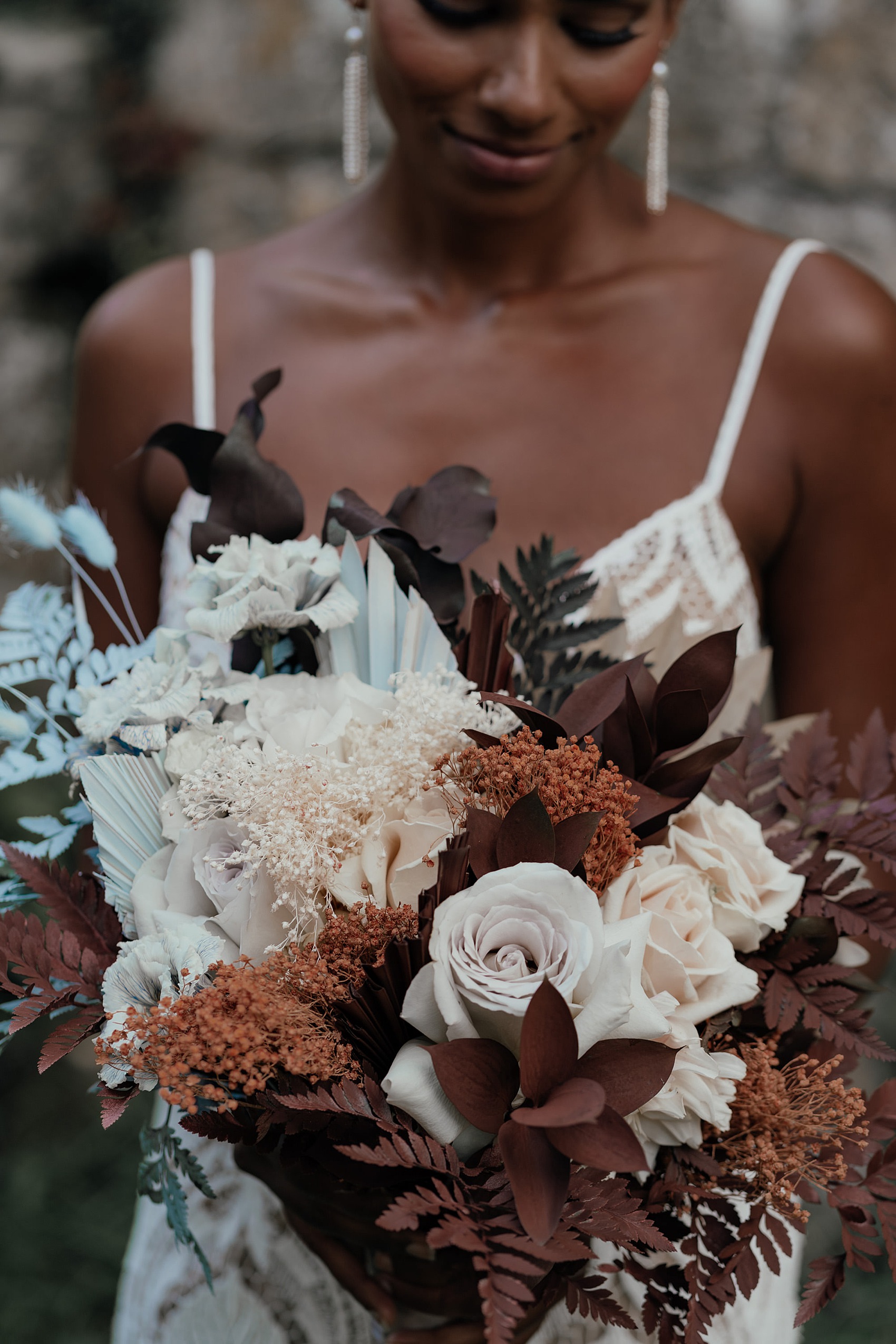 79 Jervaulx Abbey modern diverse wedding editorial