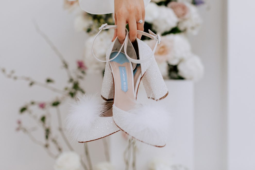 Charlotte Mills: Win A Pair Of Wedding Shoes Worth £280 From The New 'Going To The Chapel' 2021 Collection 9 Charlotte Mills Juniper Pom something blue