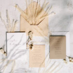 Letterpress wedding stationery by Ink & Paper.