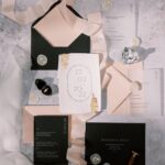 Letterpress wedding stationery by Ink & Paper.