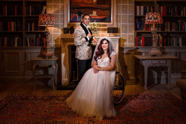 A Modern, Romantic London Micro Wedding For Disability Advocate ‘Girl Rollin’ About Town’