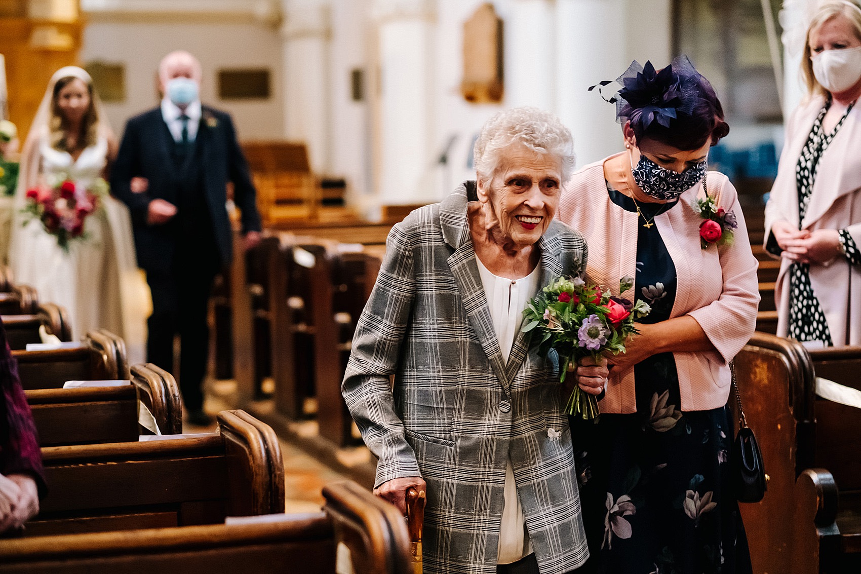 16 Grandmas as bridesmaids