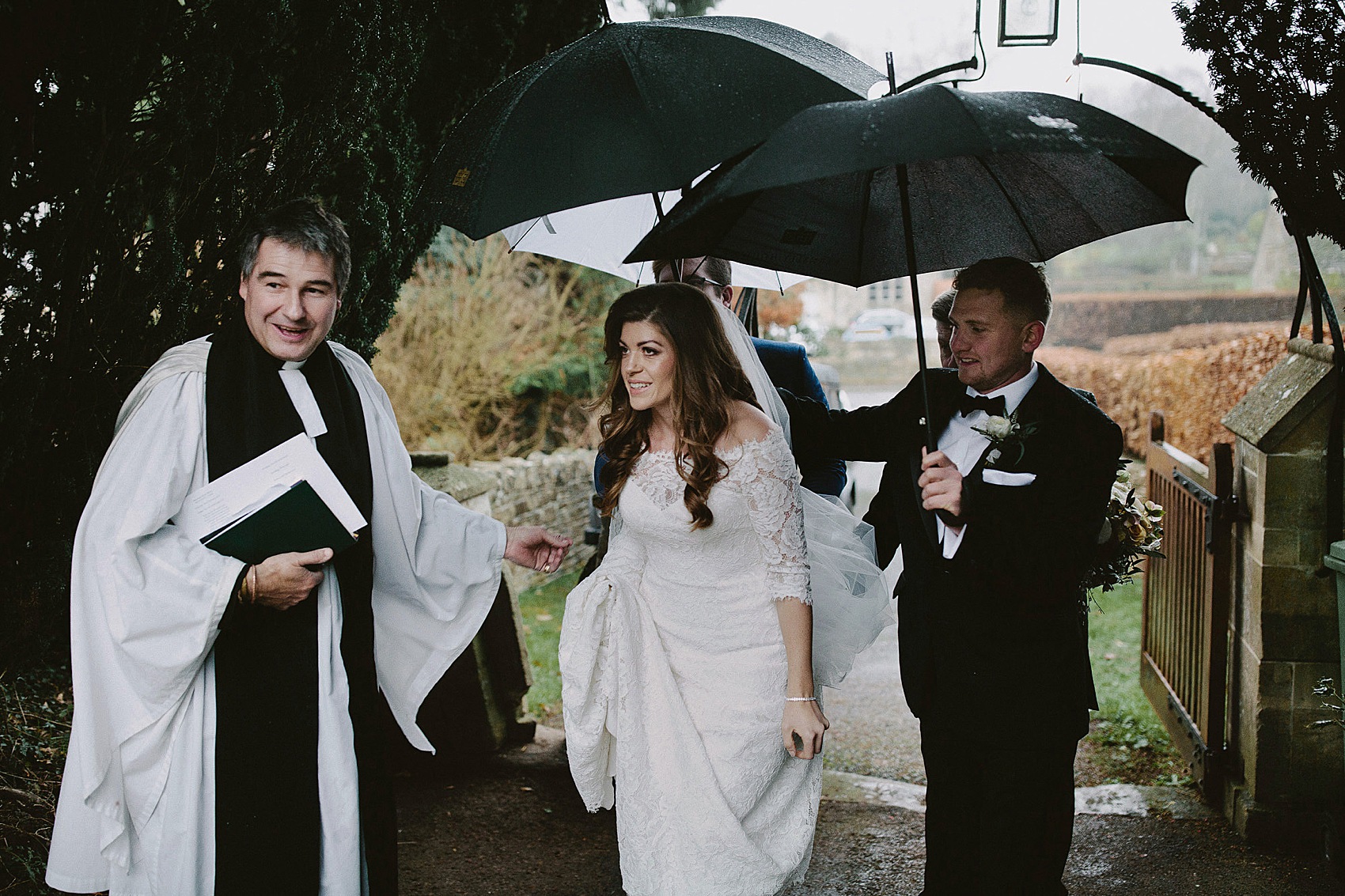 19 Barnsley House Cotswolds winter wedding