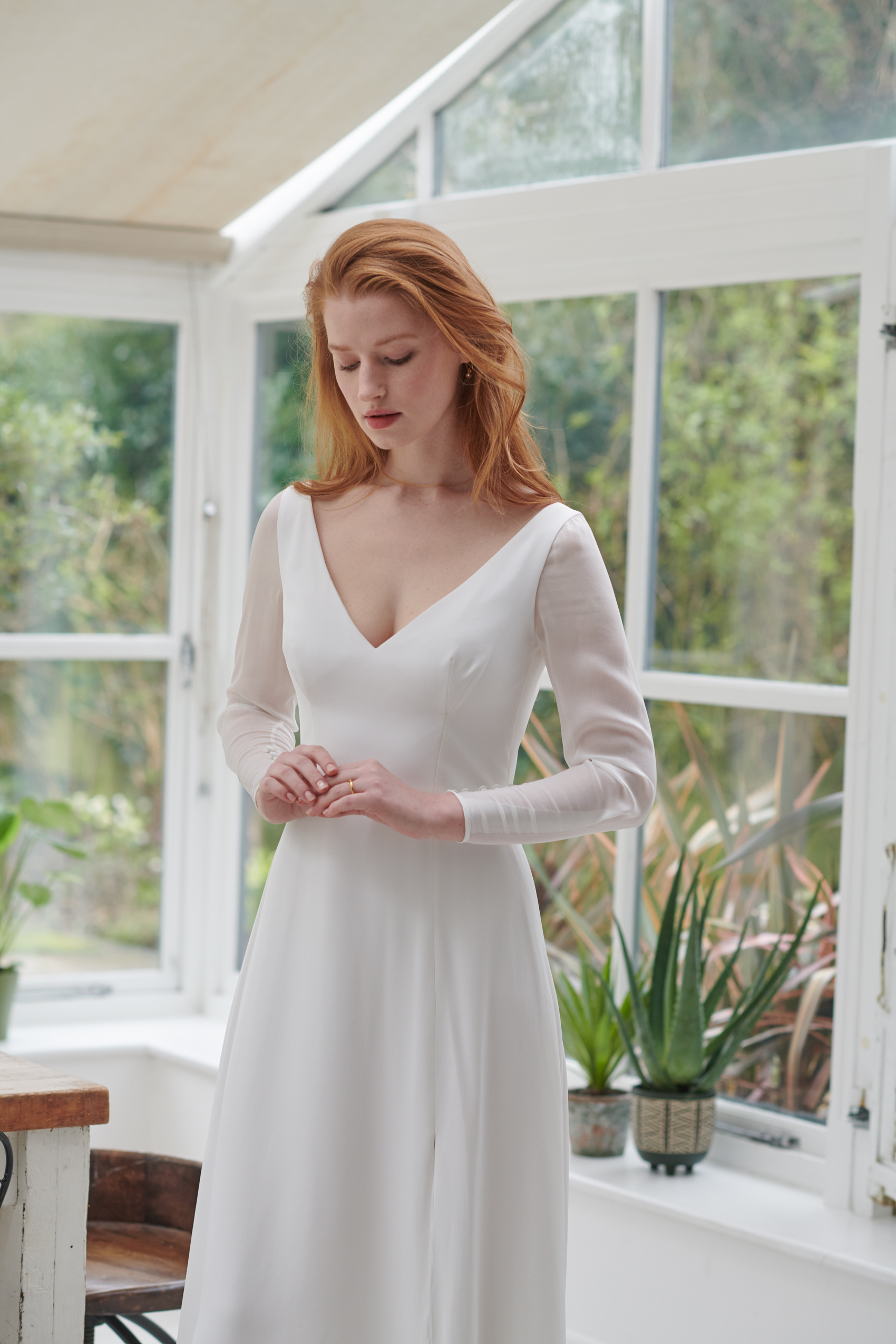 2 Andrea Hawkes sustainable ethical wedding dresses Dominik Tarabanski Photography