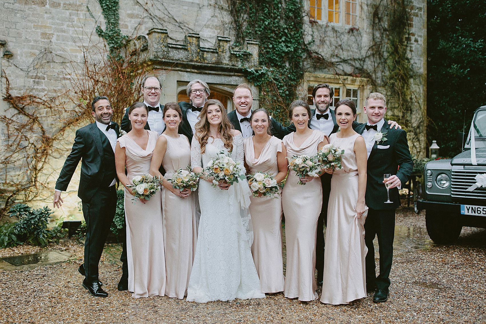 30 Barnsley House Cotswolds winter wedding