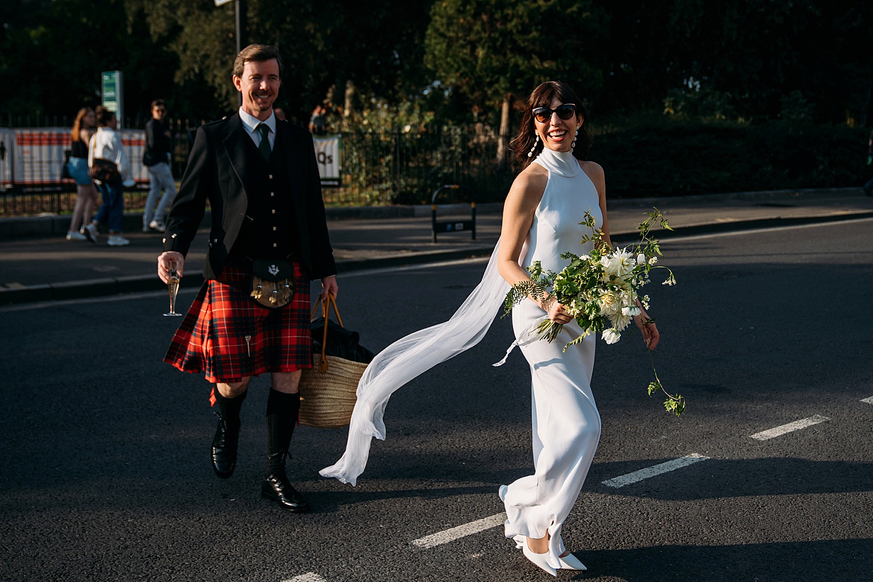 A Sustainable & Ethical Modern Micro Wedding at Clissold House