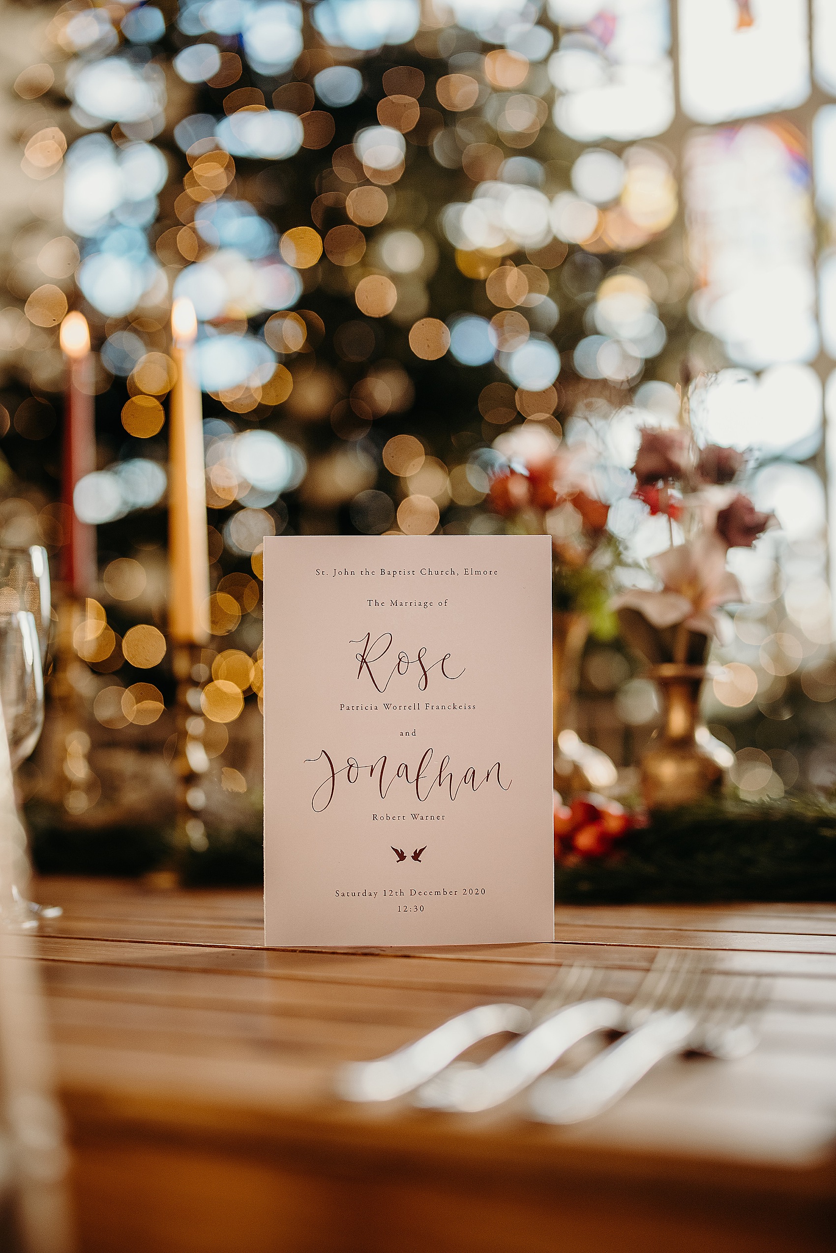 40 Elmore Court Christmas Micro Wedding