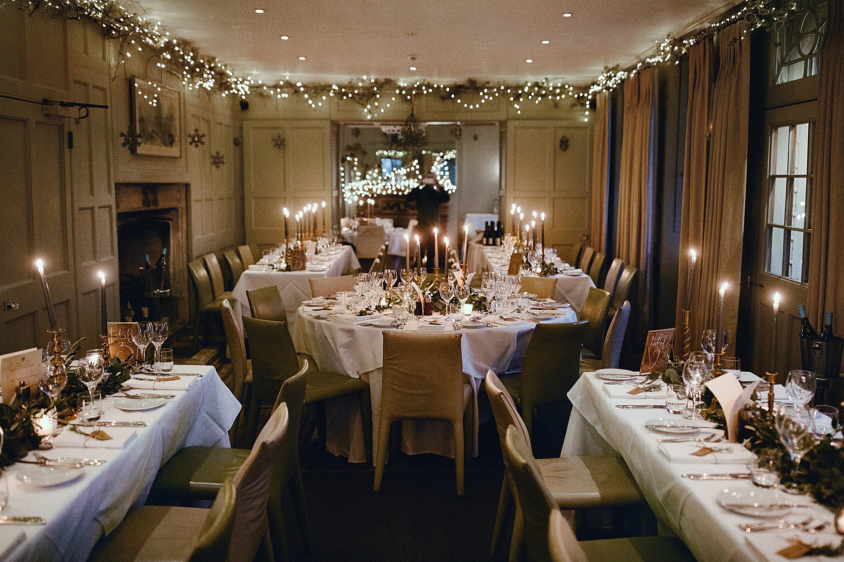 42 Barnsley House Cotswolds winter wedding