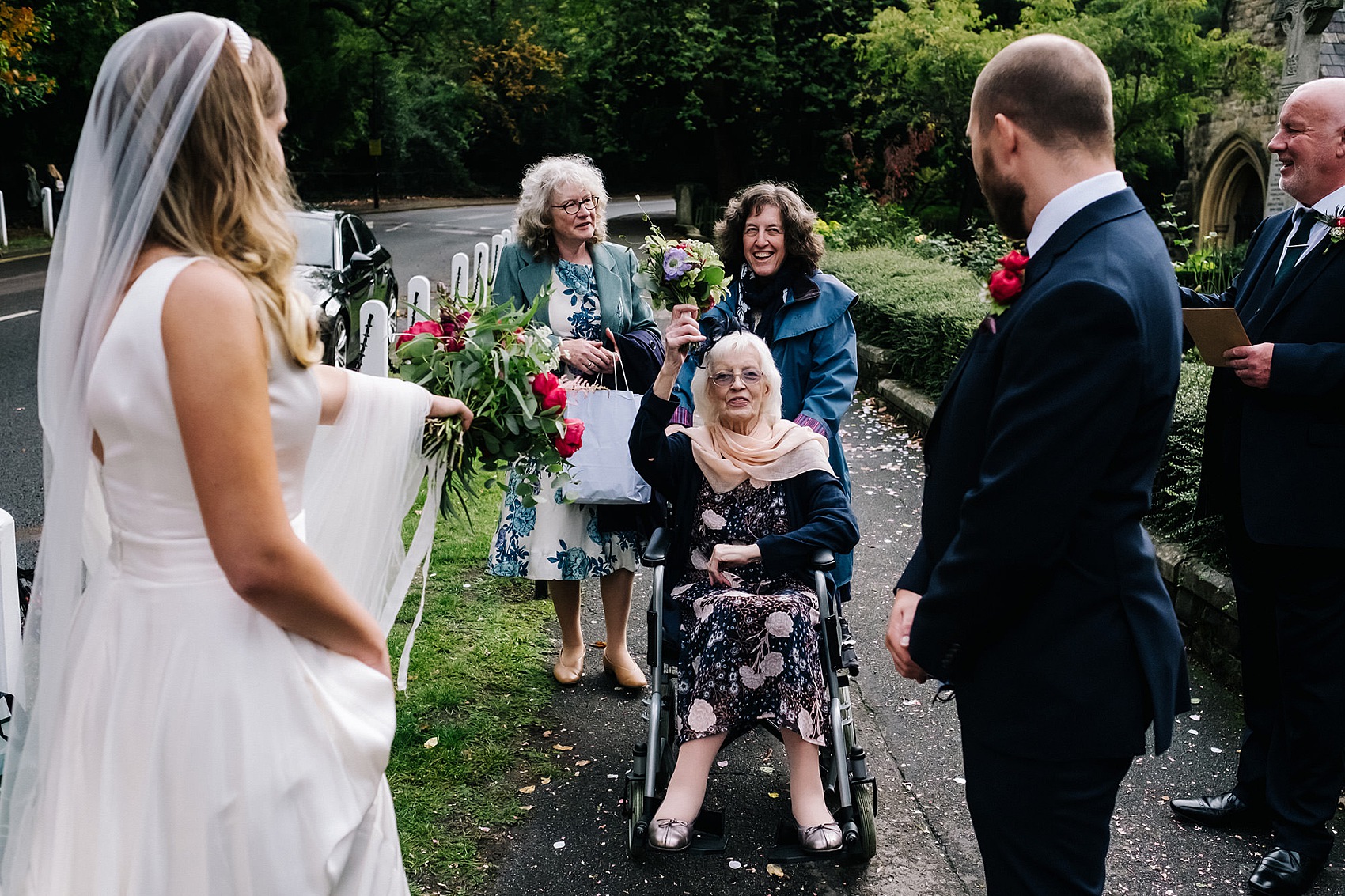 48 Grandmas as bridesmaids