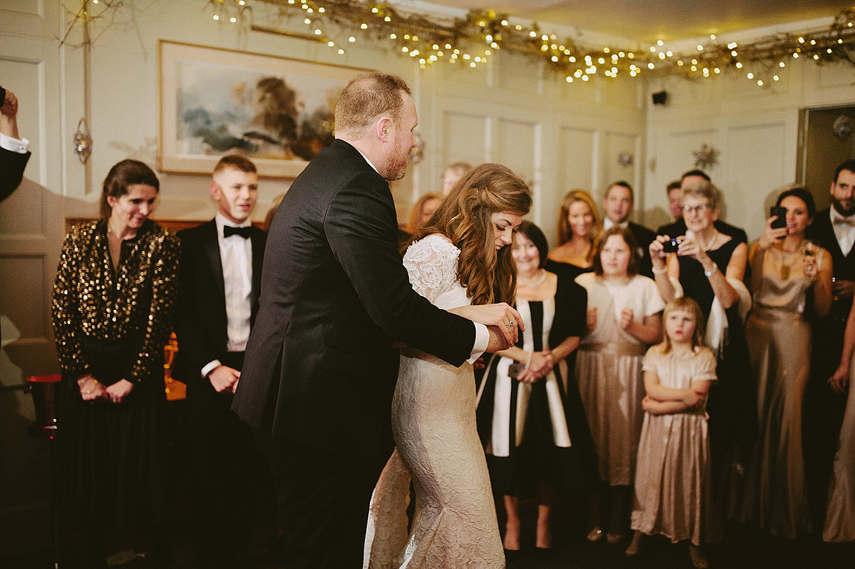 49 Barnsley House Cotswolds winter wedding