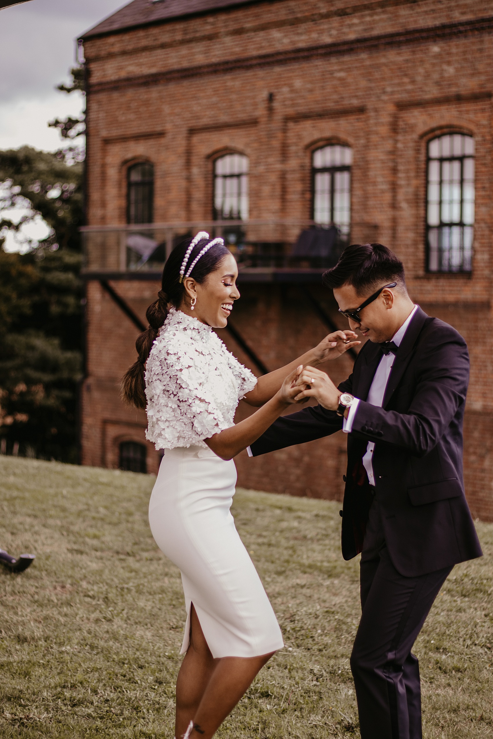 95 Modern intimate wedding