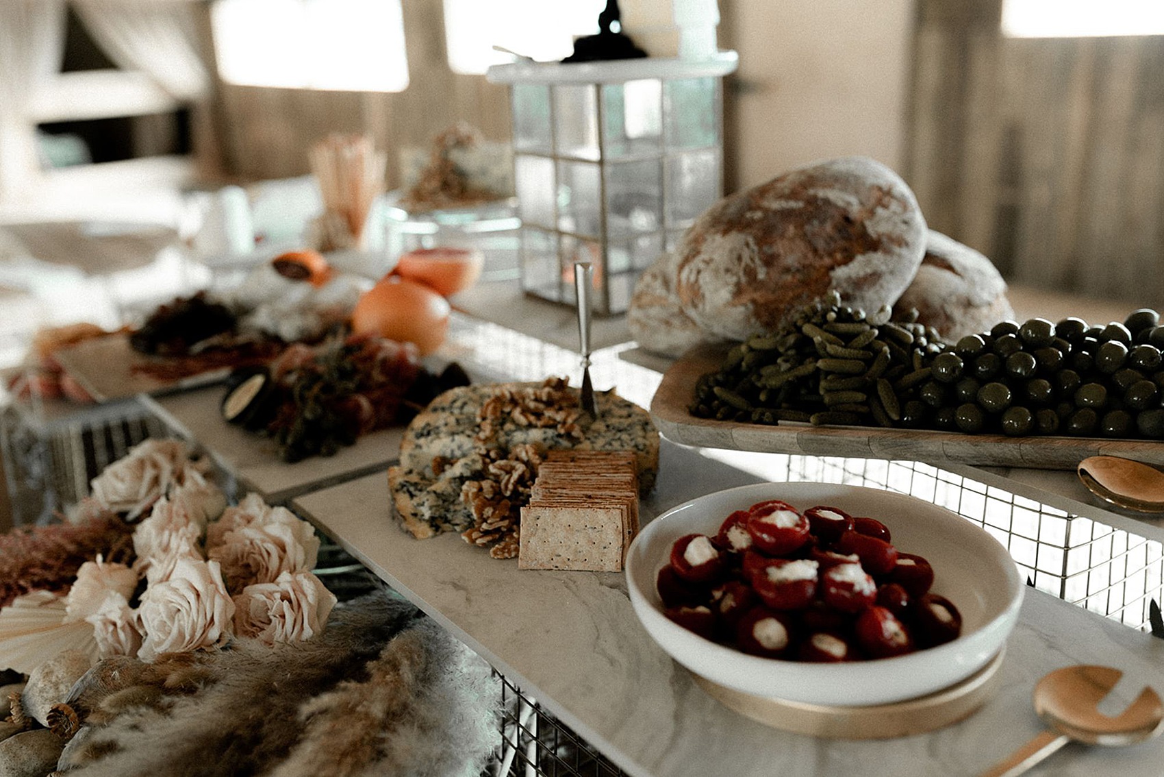 128 Bohemian Barn Wedding Style