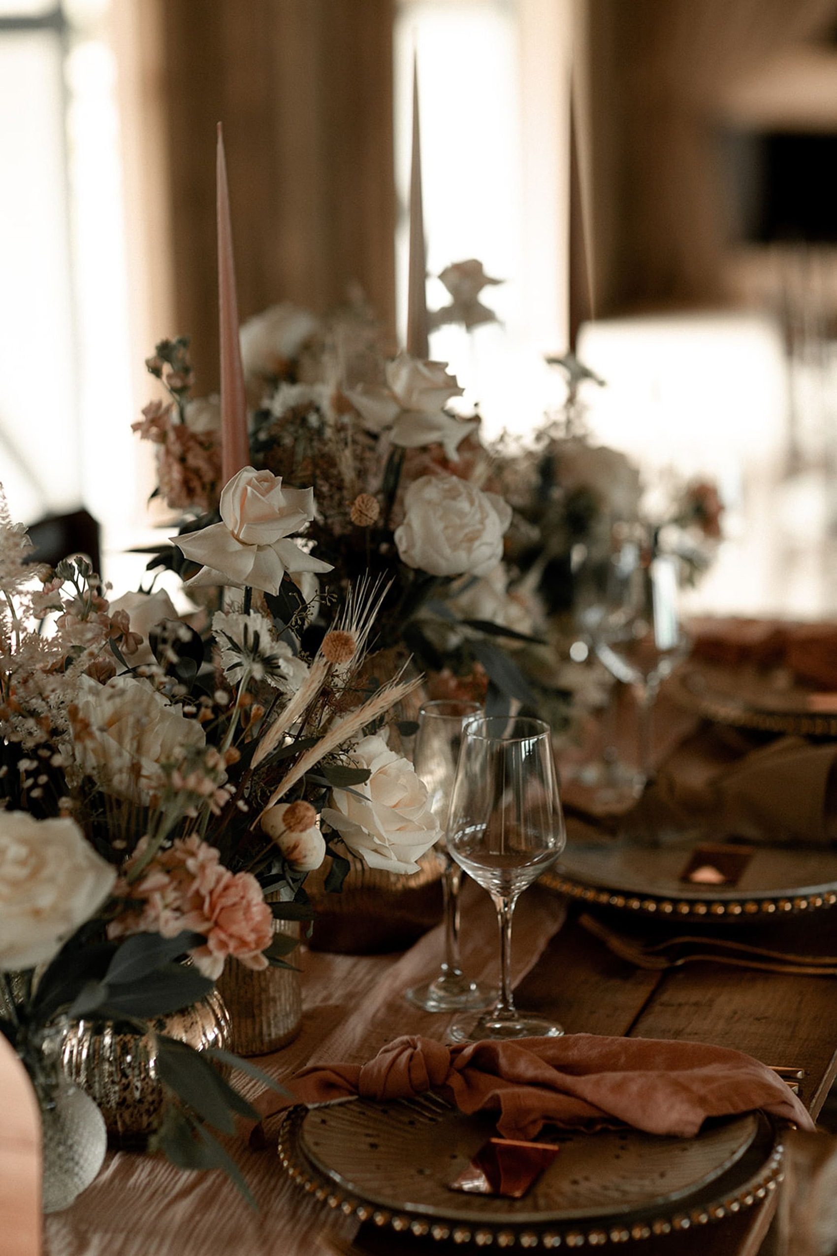 148 Bohemian Barn Wedding Style