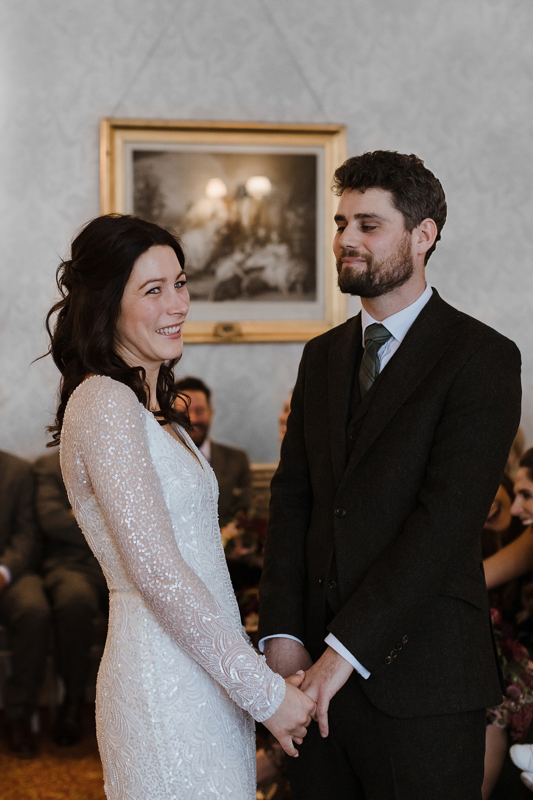 28 Snowy winter wedding Cairngorms