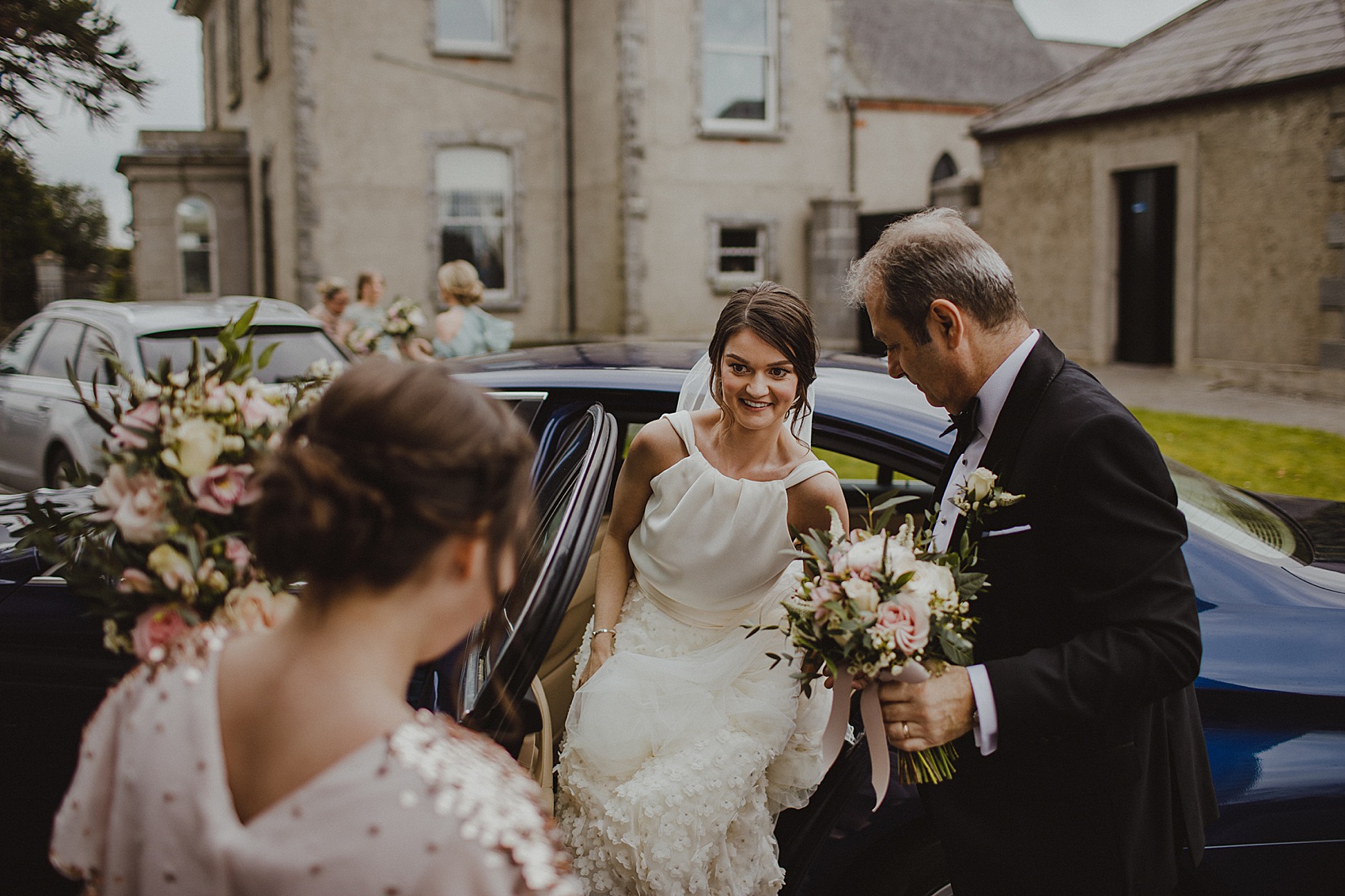 Charlie Brear bride 16 - A Charlie Brear Bride and her Glamorous Black Tie Wedding at Virginia Park Lodge in Ireland Charlie Brear bride 16
