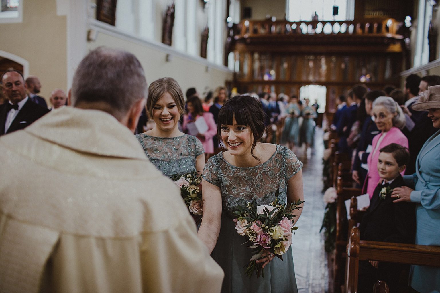 A Charlie Brear Bride and her Glamorous Black Tie Wedding at Virginia