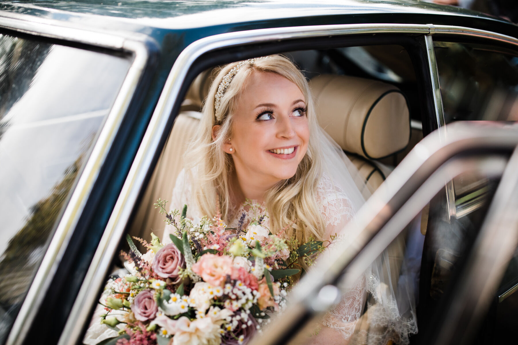 English rose bridal makeup