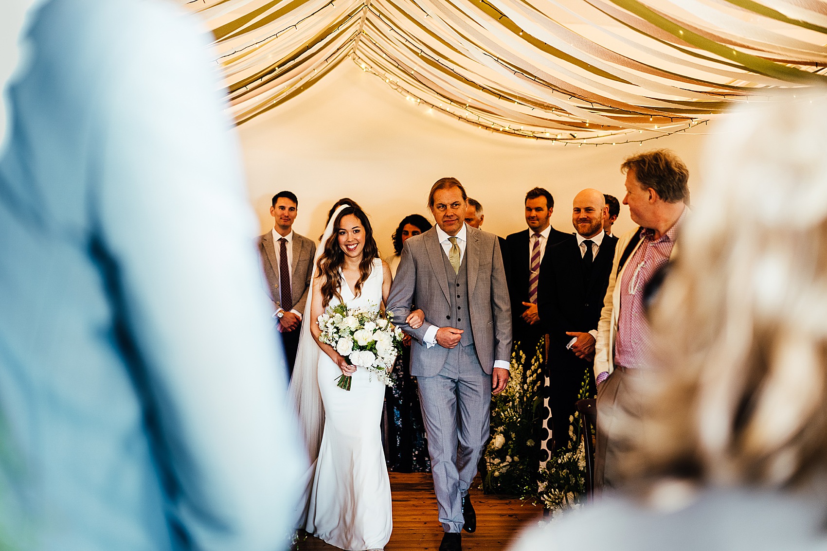 13 Marquee wedding Cranford Hall