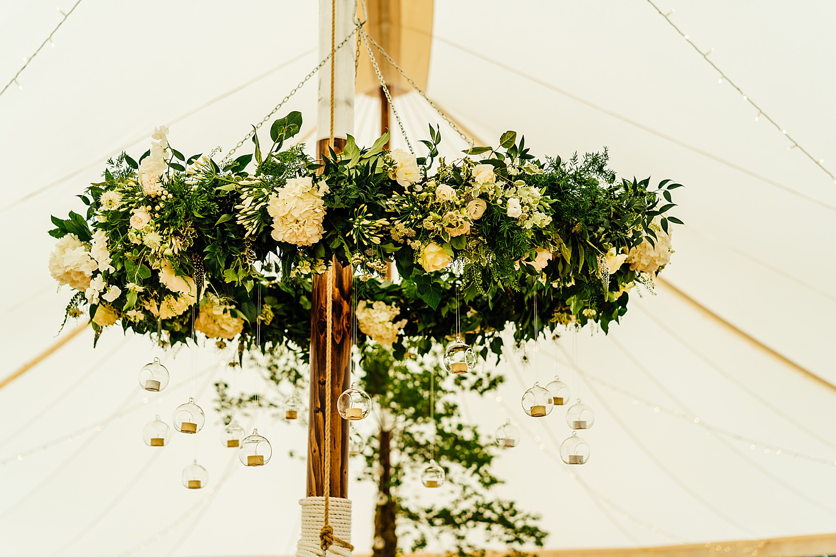 18 Marquee wedding Cranford Hall