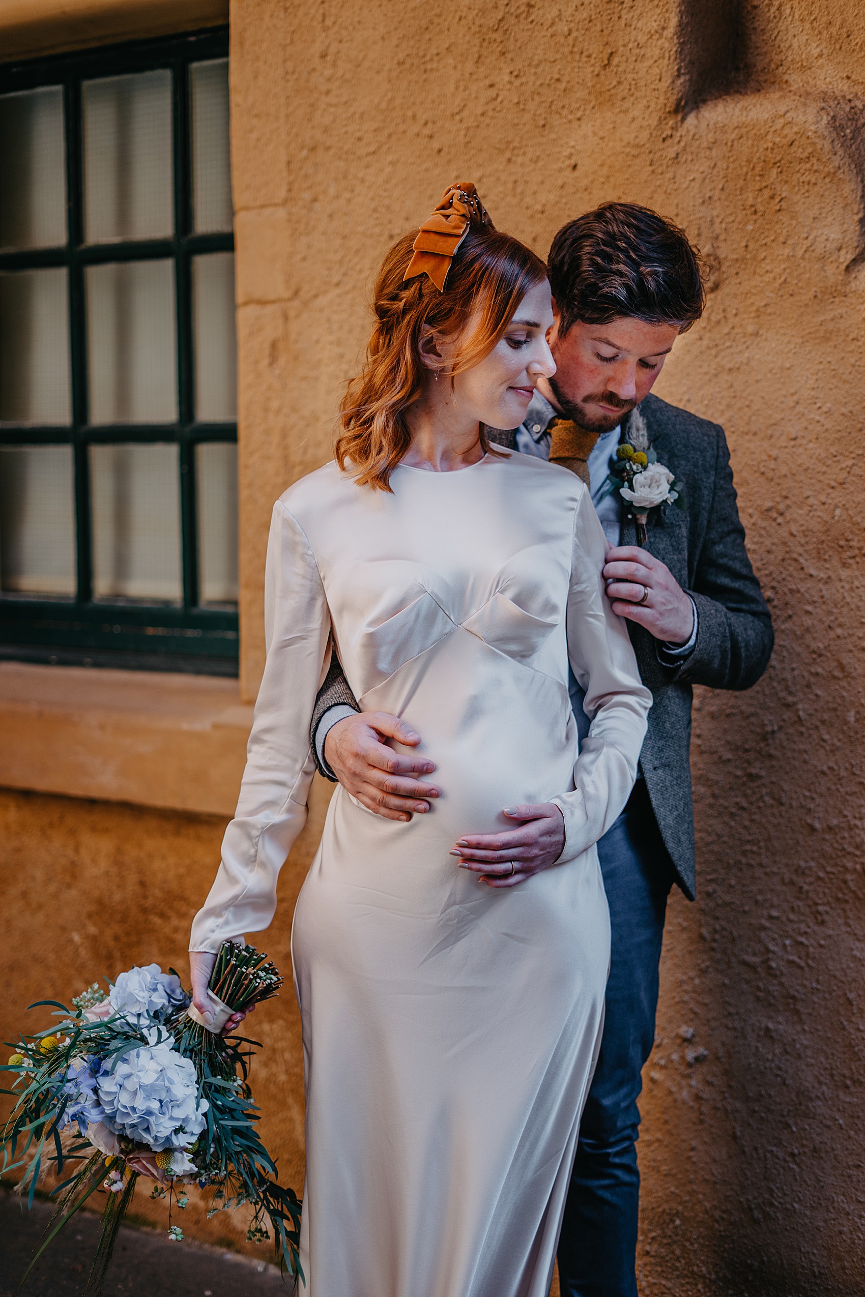 5 Pregnant bride micro wedding