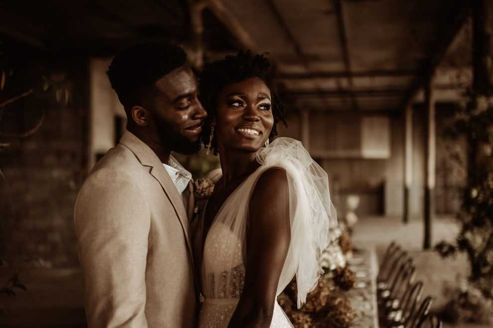 Intimate, Moody & Romantic Wedding Editorial, Featuring Moonchild Bridal & Berta 6 Industry Feminine Romance wedding editorial