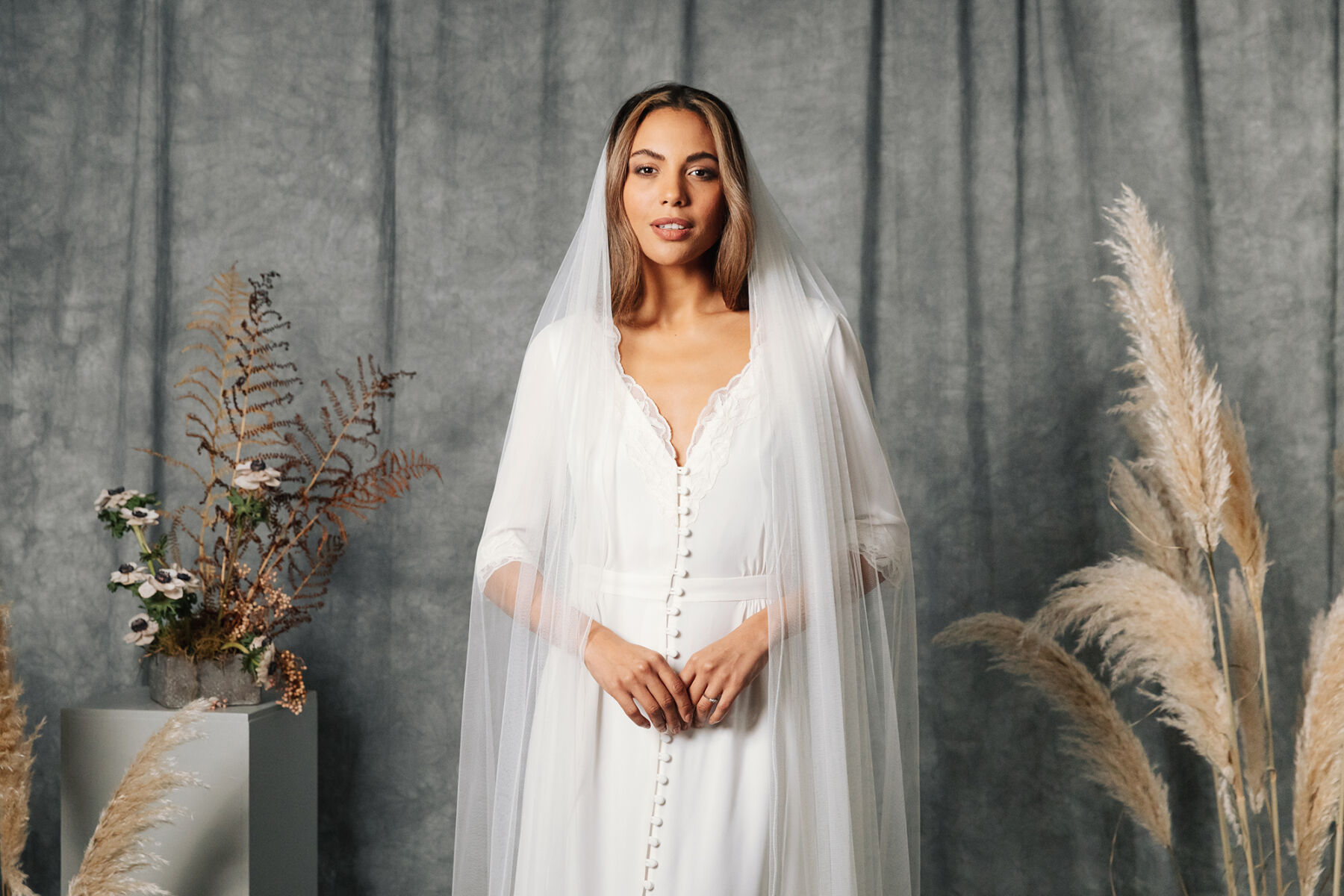 Kate Beaumont - Modern, Unstructured and Understatedly Beautiful Wedding Dresses 53 Kate Beaumont HR Corncockle 358 1