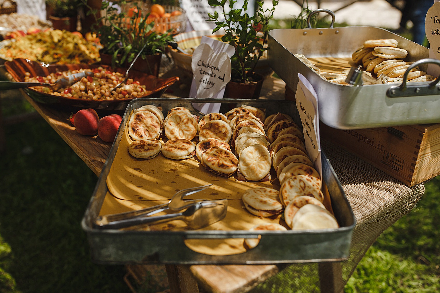 16 Romantic outdoor Italian wedding