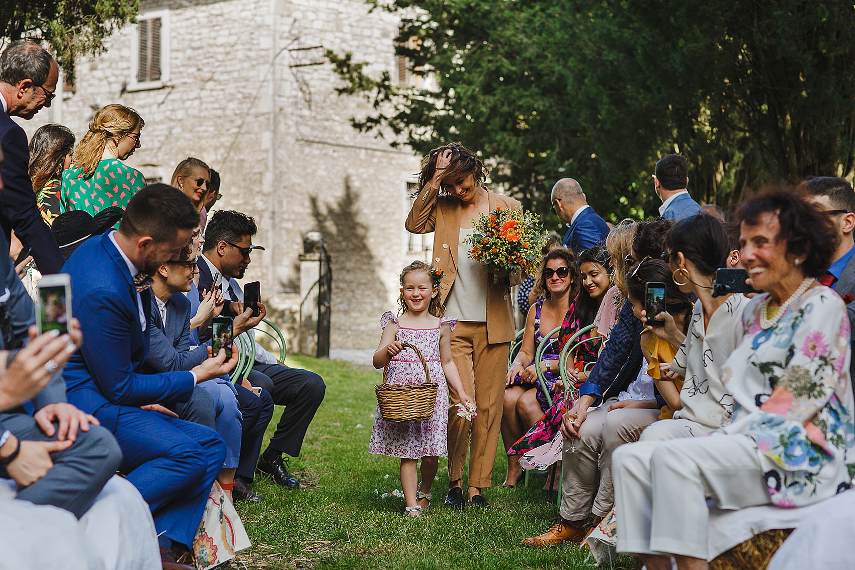 36 Romantic outdoor Italian wedding