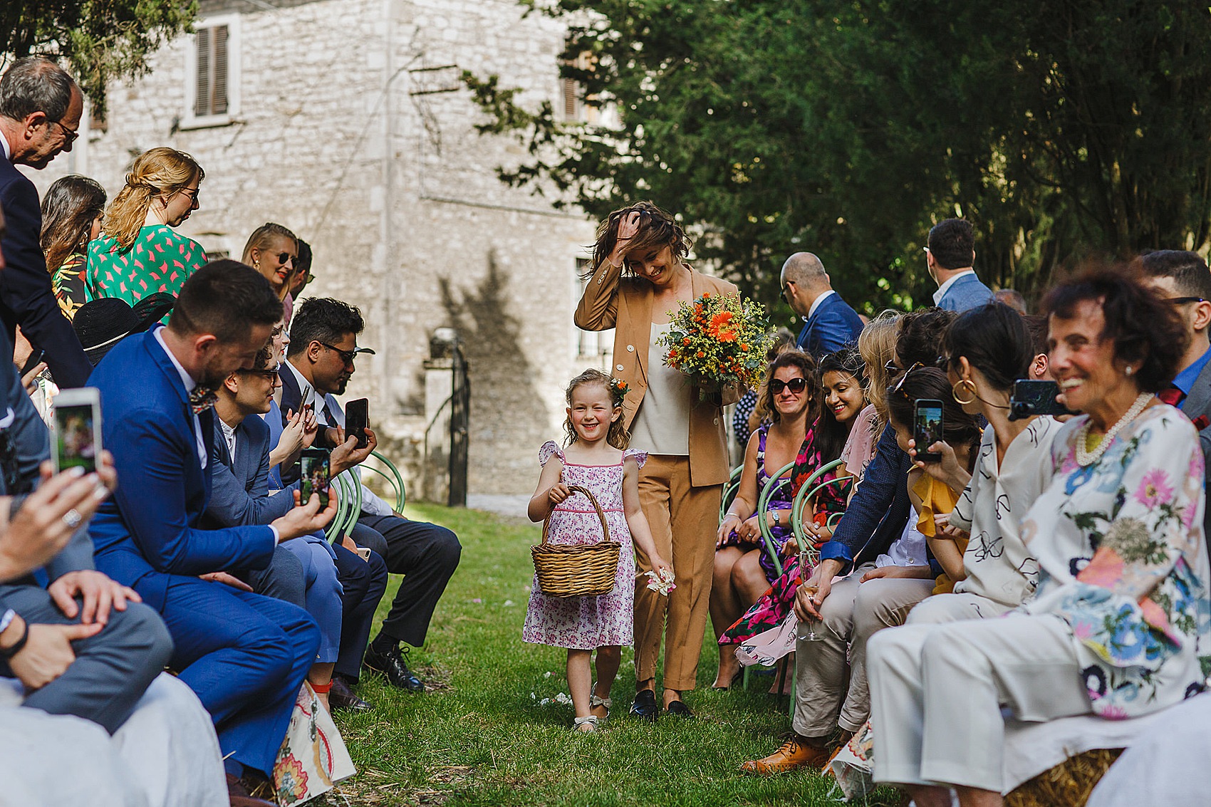 36 Romantic outdoor Italian wedding