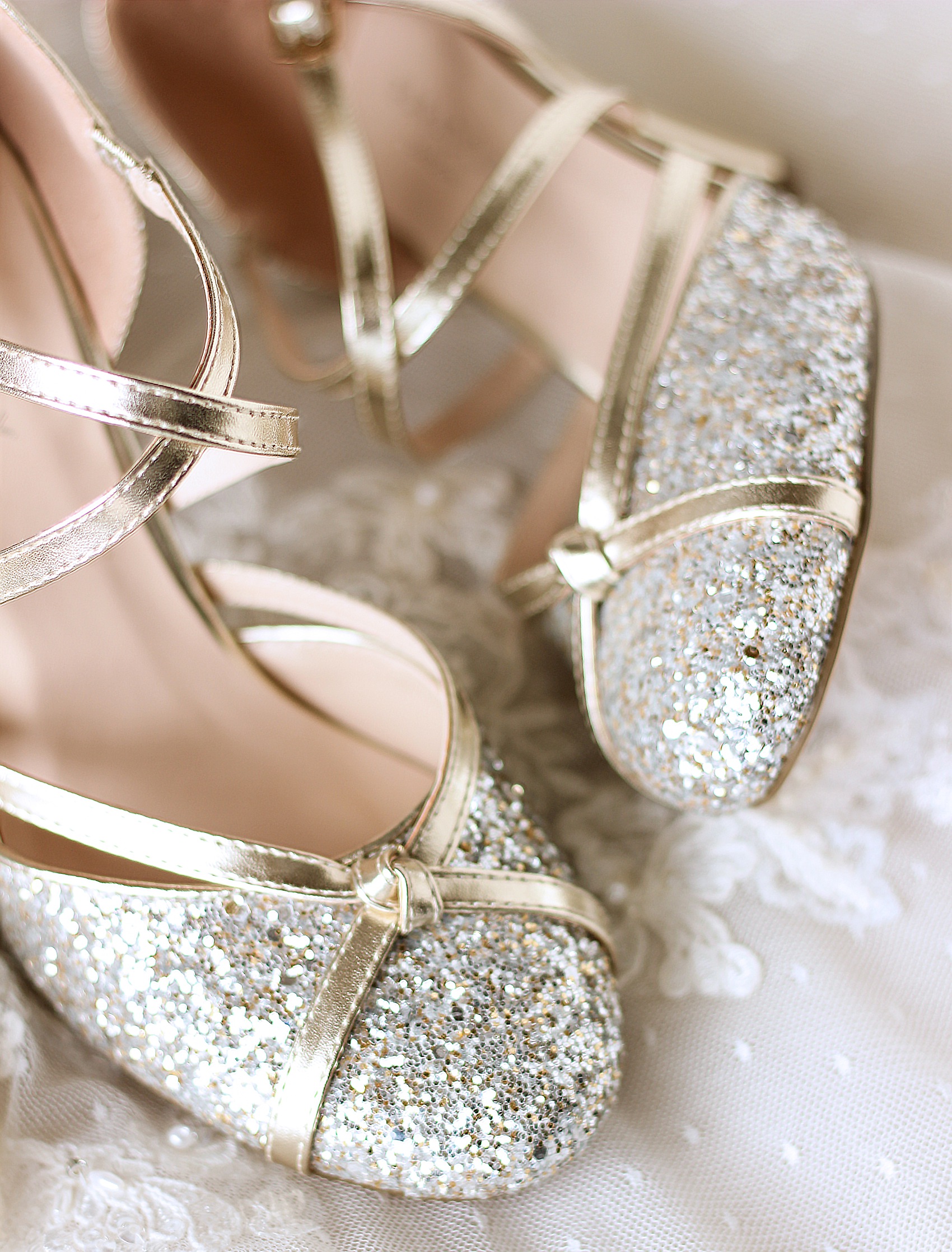 Paradox wedding bridal shoes Fifi Champagne