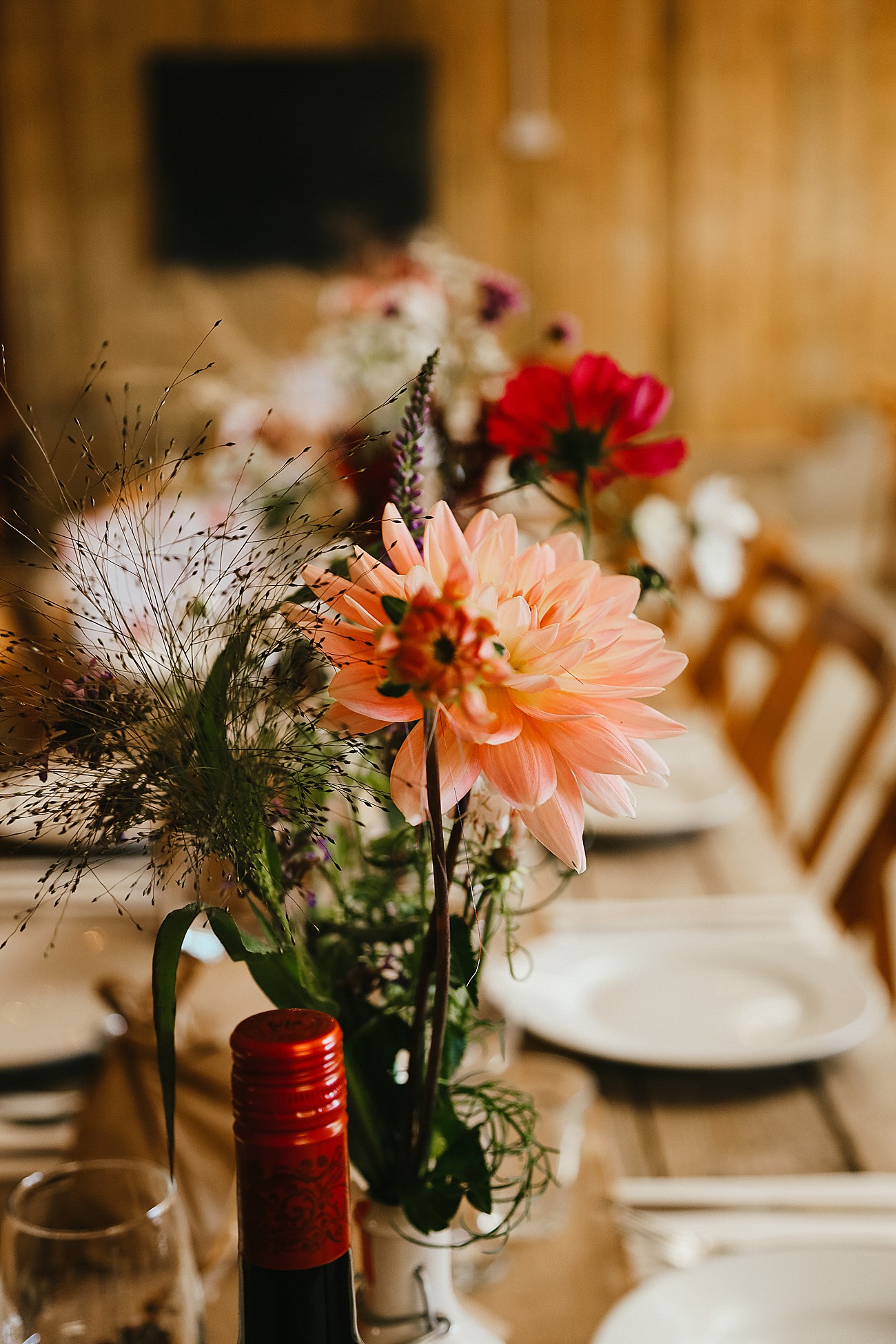 2 Colourful Woodland wedding