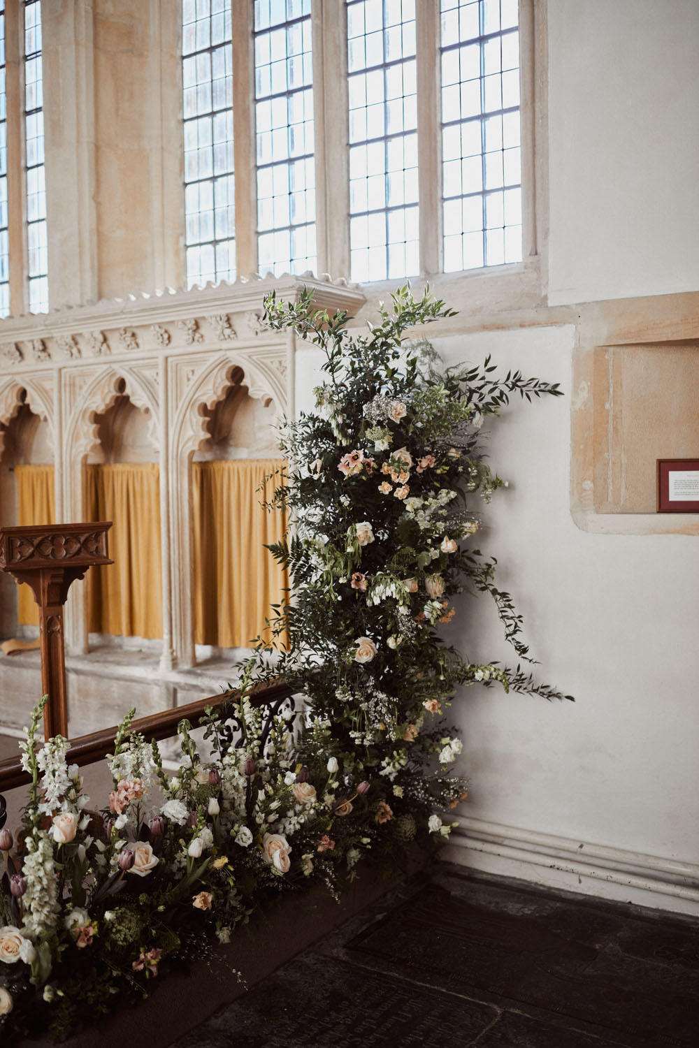 3 Floral installation