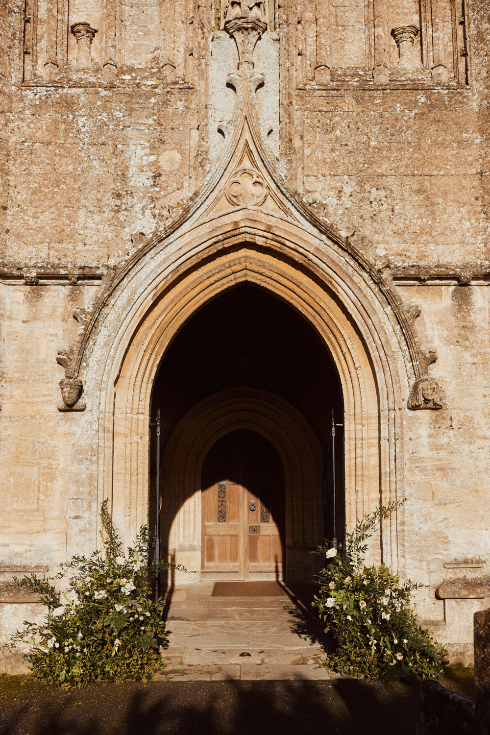 7 Church entrance foliage