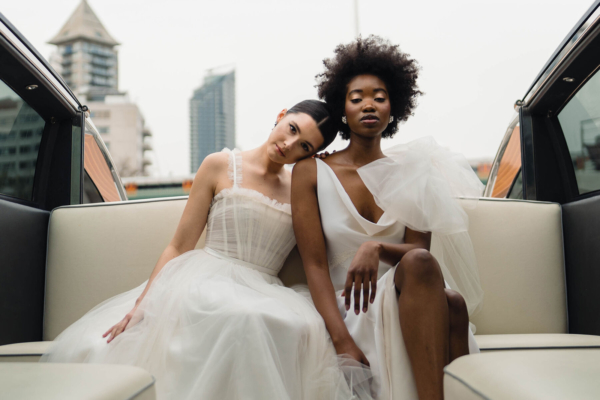 Luxury Elopement Inspiration, Featuring Modern Bridal Fashion by Sally Bean, Emma Beaumont & Miller White