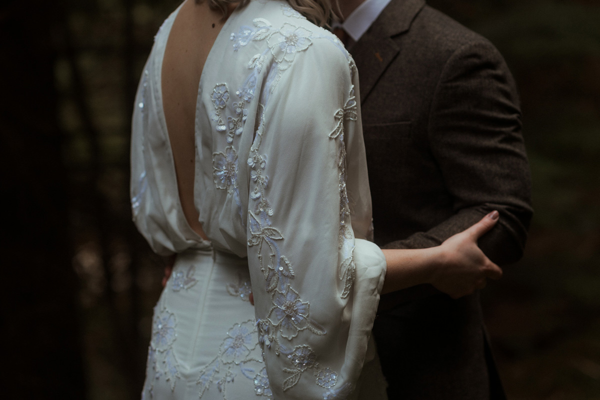 105 Cairngorms Elopement ASOS wedding dress