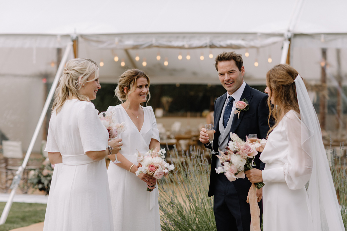 108 Marquee wedding at home