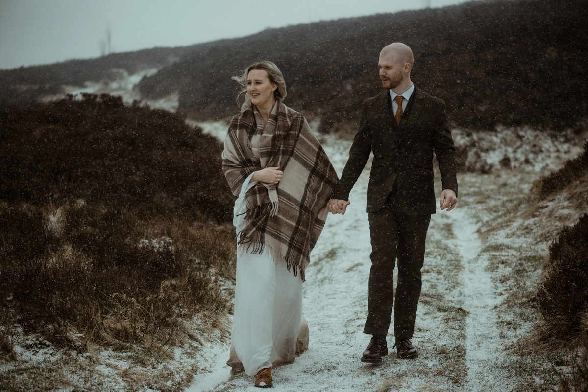 110 Cairngorms Elopement ASOS wedding dress