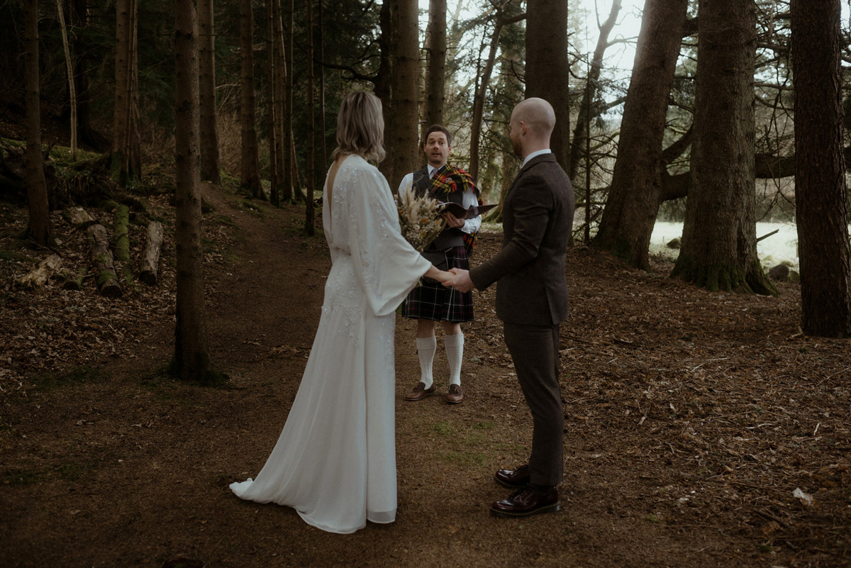 43 Cairngorms Elopement ASOS wedding dress