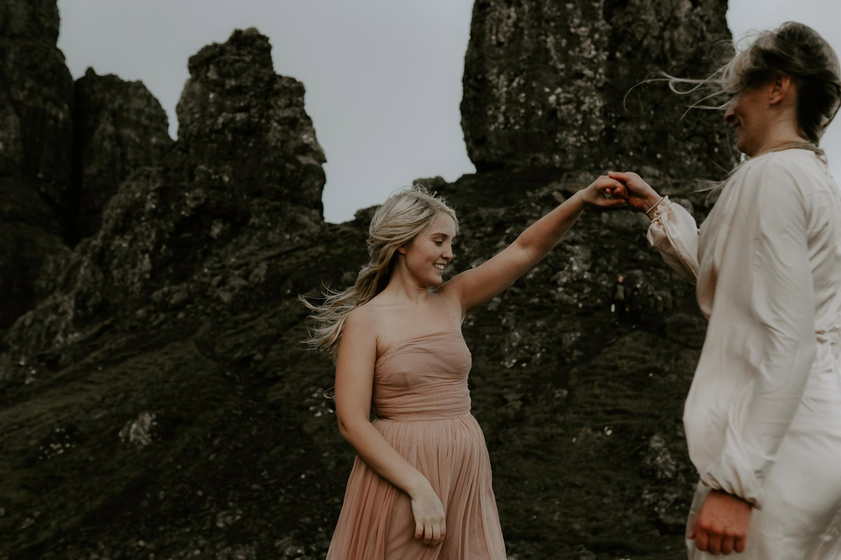 43 Lesbian elopement Isle of Skye
