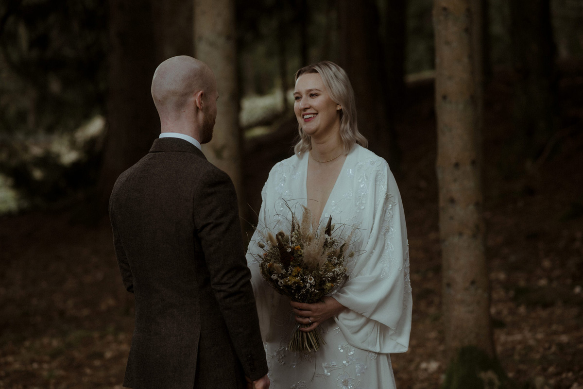 49 Cairngorms Elopement ASOS wedding dress