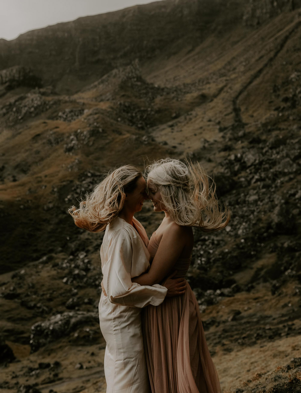 55 Lesbian elopement Isle of Skye