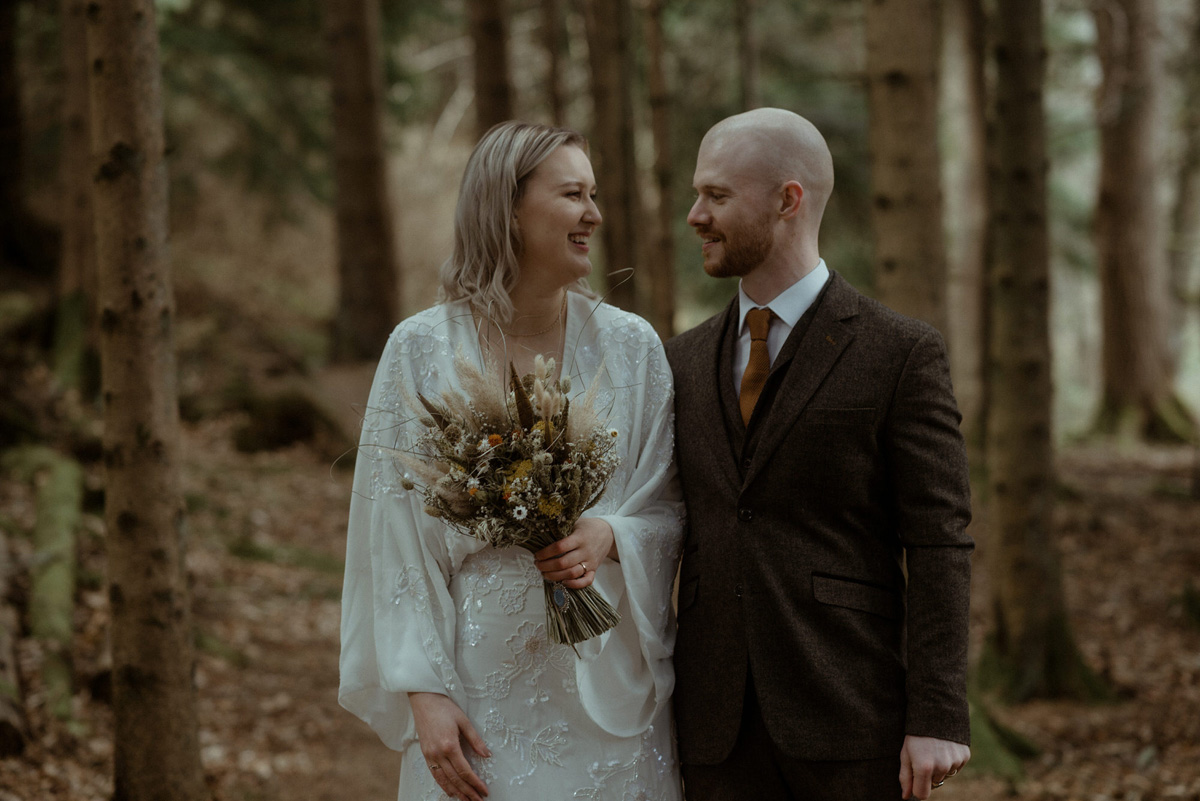 71 Cairngorms Elopement ASOS wedding dress