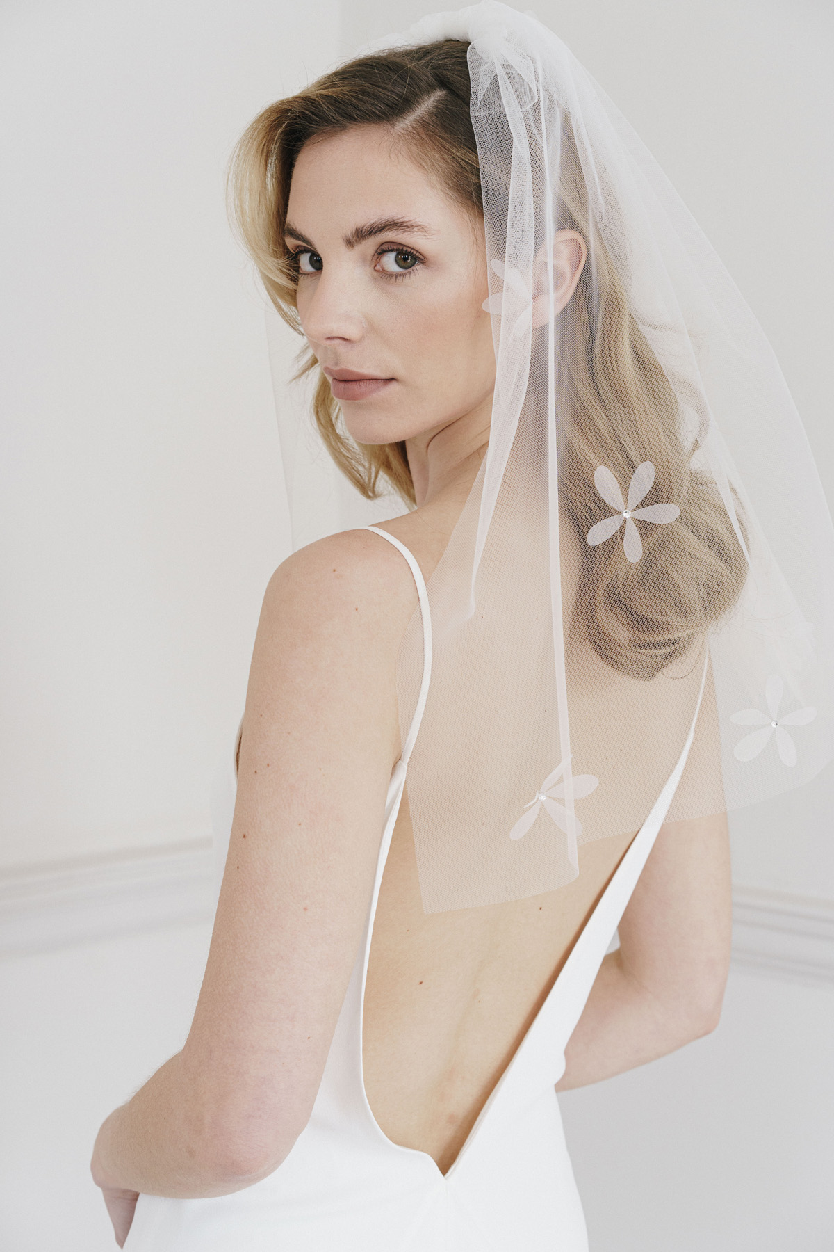 83 Ashley Wild Bridal modern veils accessories