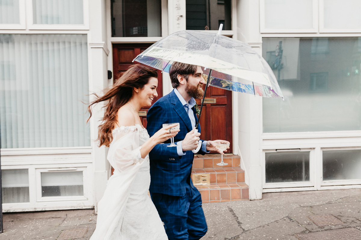 87 Back garden micro wedding