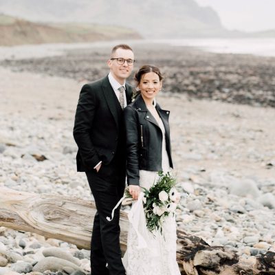 Willowby by Watters for a Welsh Bride & Her Minimal, Modern Wedding